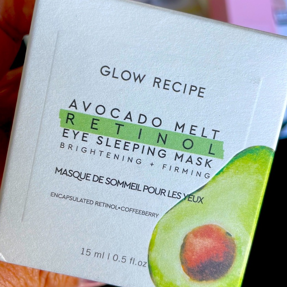 Glow Recipe Avocado Retinol Eye Mask